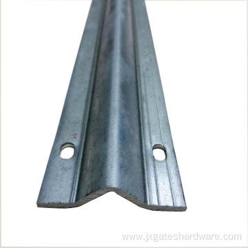 cutomizable galvanized track for sliding U/V groove wheel